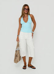 Alfonza Utility Capri White