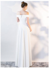 Ella off-the-shoulder gown