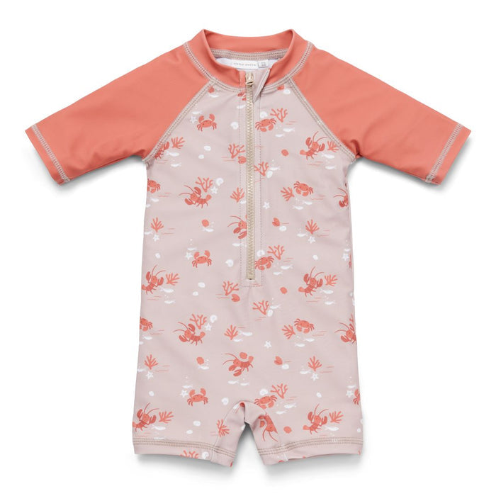Badeanzug kurzarm Lobster Bay | Little Dutch