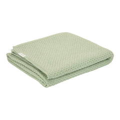 Bettdecke gestrickt Pure Sage | Little Dutch