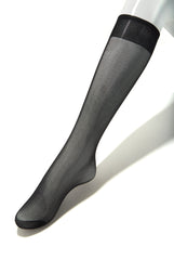 Gisena Sheer Socks - Black
