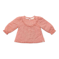 Bluse Warm Rose - Little Farm | Little Dutch