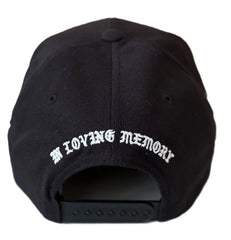 Born X Raised Spanto Lives Snapback Hat (Black)