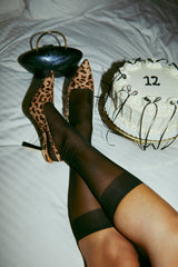 Gisena Sheer Socks - Black