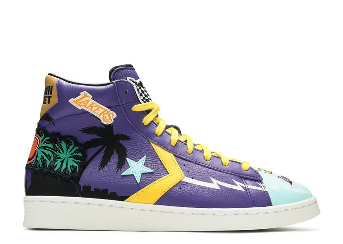 Converse Chuck Taylor All Star 70 Hi Chinatown Market NBA Los Angeles Lakers (WORN)