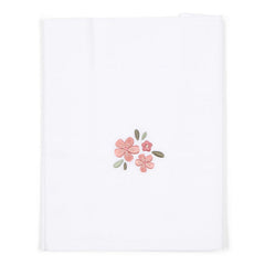 Kinderbettlaken bestickt Fairy Flowers | Little Dutch