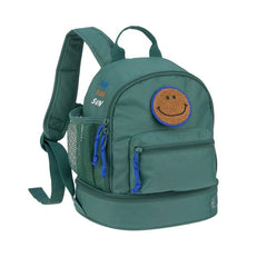 Lässig Little Gang Kindergartenrucksack Dunkelgrün mit 6,5 Liter Volumen