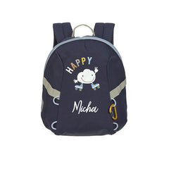 Lässig Tiny Outdoor Kindergartenrucksack Wolken Dunkelblau mit 3,5 Liter Volumen