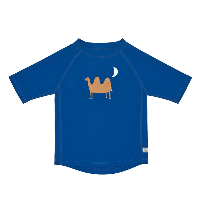 Lässig UV-Badeshirt Kamel Blau in Größe 86 mit UV-Schutz 60