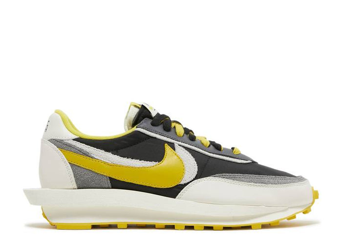Nike LD Waffle sacai Undercover Black Bright Citron (worn)