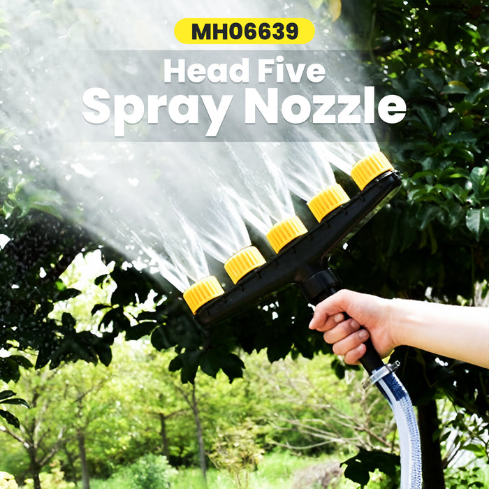 MH06639 Head Five Spray Nozzle