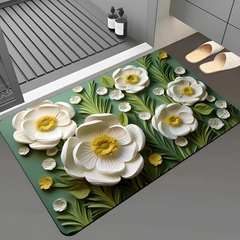 MH06740 Flower Non-Slip Mat