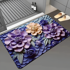 MH06740 Flower Non-Slip Mat