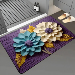 MH06740 Flower Non-Slip Mat