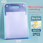 MO07262 A4 Paper Storage Bag Folder
