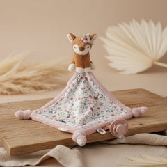 Schnuffeltuch Druck Reh Fairy Garden
