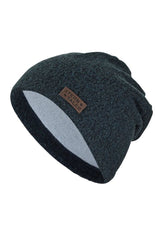 Slouch-Beanie Melange Gr. 51 marine | Sterntaler