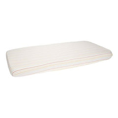 Spannbettlaken Wiege Vintage Sunny Stripes 40 x 80 cm, mehrfarbig| Little Dutch