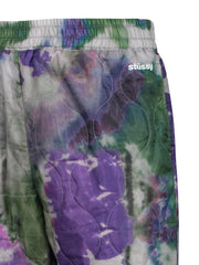 Stussy Curtis Dye Quilted Pant Olive (WORN)