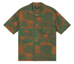 Stussy Photo Film Shirt Green (WORN)