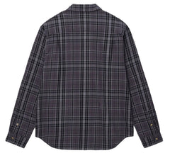 Stussy Stones Plaid L/S Shirt Black