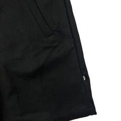 Stussy Wool Trench Coat Black (WORN)