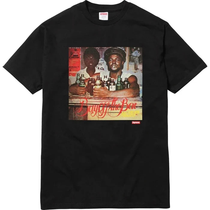 Supreme Buy Off The Bar Tee Black (WORN)