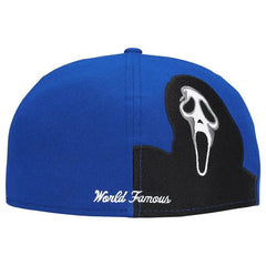 Supreme Ghostface Box Logo New Era Fitted Hat (Royal)