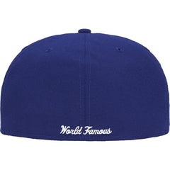 Supreme LA Shop Box Logo New Era Fitted Cap Royal
