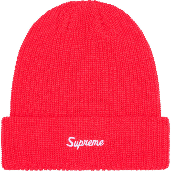 Supreme Loose Gauge Beanie Pink