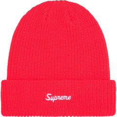 Supreme Loose Gauge Beanie Pink