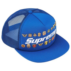 Supreme Pins Mesh Back 5-Panel Hat (Blue)