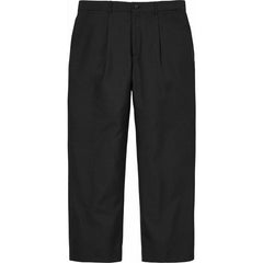 Supreme Pleated Trouser Black (WORN)