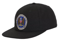 Supreme Pledge Allegiance 6-Panel Cap (FW25) Black