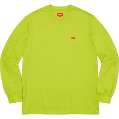 Supreme Small Box L/S Tee Lime