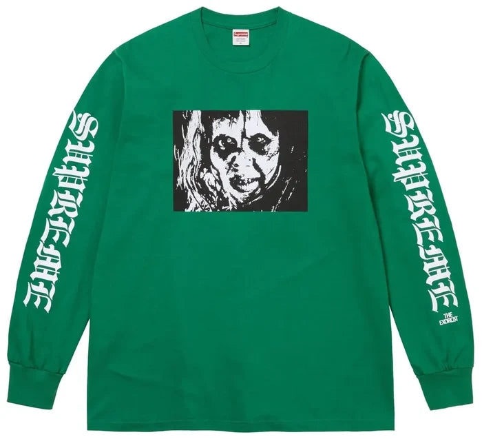 Supreme The Exorcist Mother L/S Tee Green (WORN)