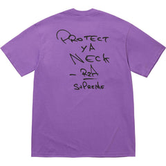 Supreme Wu-Tang Clan Tee Purple