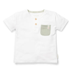 T-Shirt kurzarm weiß Farm Life | Little Dutch
