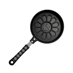 Takashi Murakami Flower Pancake Pan Black