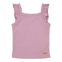 Top mit Rüschen Mauve | Little Dutch