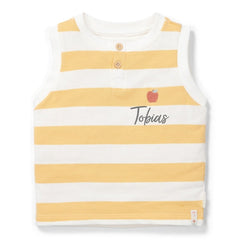 Top Sunny Yellow Stripes | Little Dutch