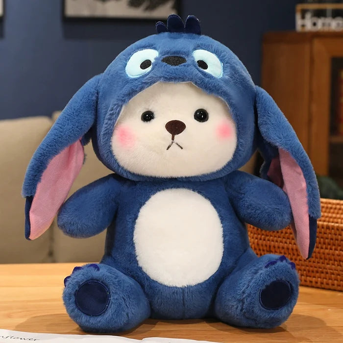 TT00576 ချစ်စရာ Bear Doll Plush Toy Doll ကလေးများ အိပ်နေသော Ragdoll ချစ်သူ ချစ်သူ ချစ်သူ မွေးနေ့ လက်ဆောင်