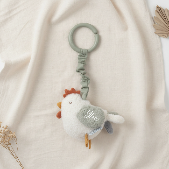 Zittertier Huhn Little Farm – Vibrationsspielzeug ab Geburt