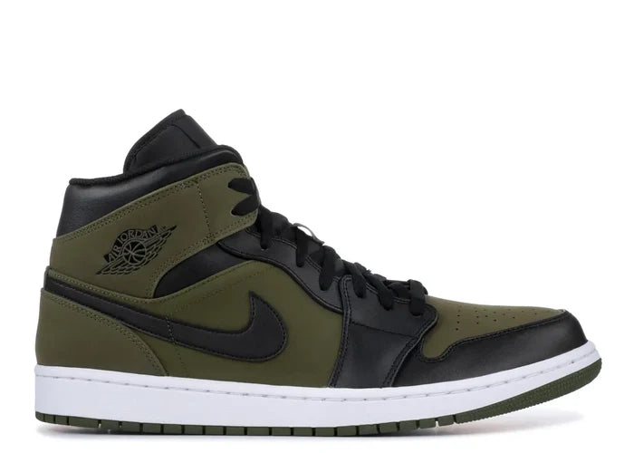 Jordan 1 Mid Olive Canvas
