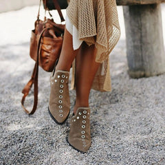 Black Square Toe Pumps - Soft SoleComfortable High Heels for Work