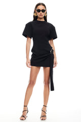 LIONESS Martini Mini Dress Onyx