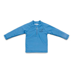 Bade-T-Shirt langarm Blue Whale | Little Dutch