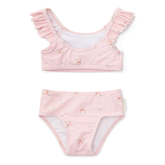 Rosa Bikini Rosy Meadows mit Volants von Little Dutch