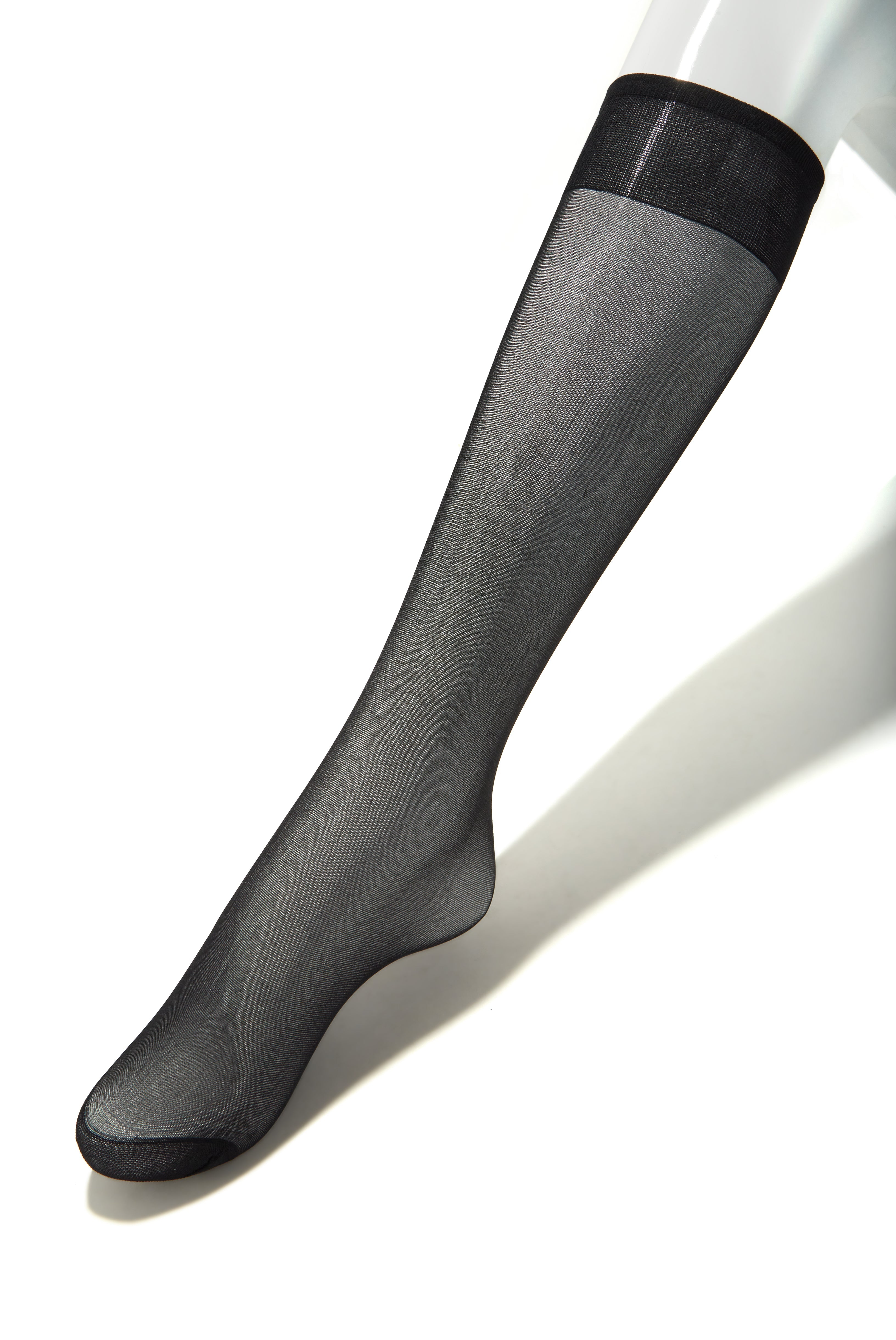Gisena Sheer Socks - Black