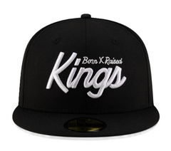 Born X Raised LA Kings New Era Fitted Hat Black